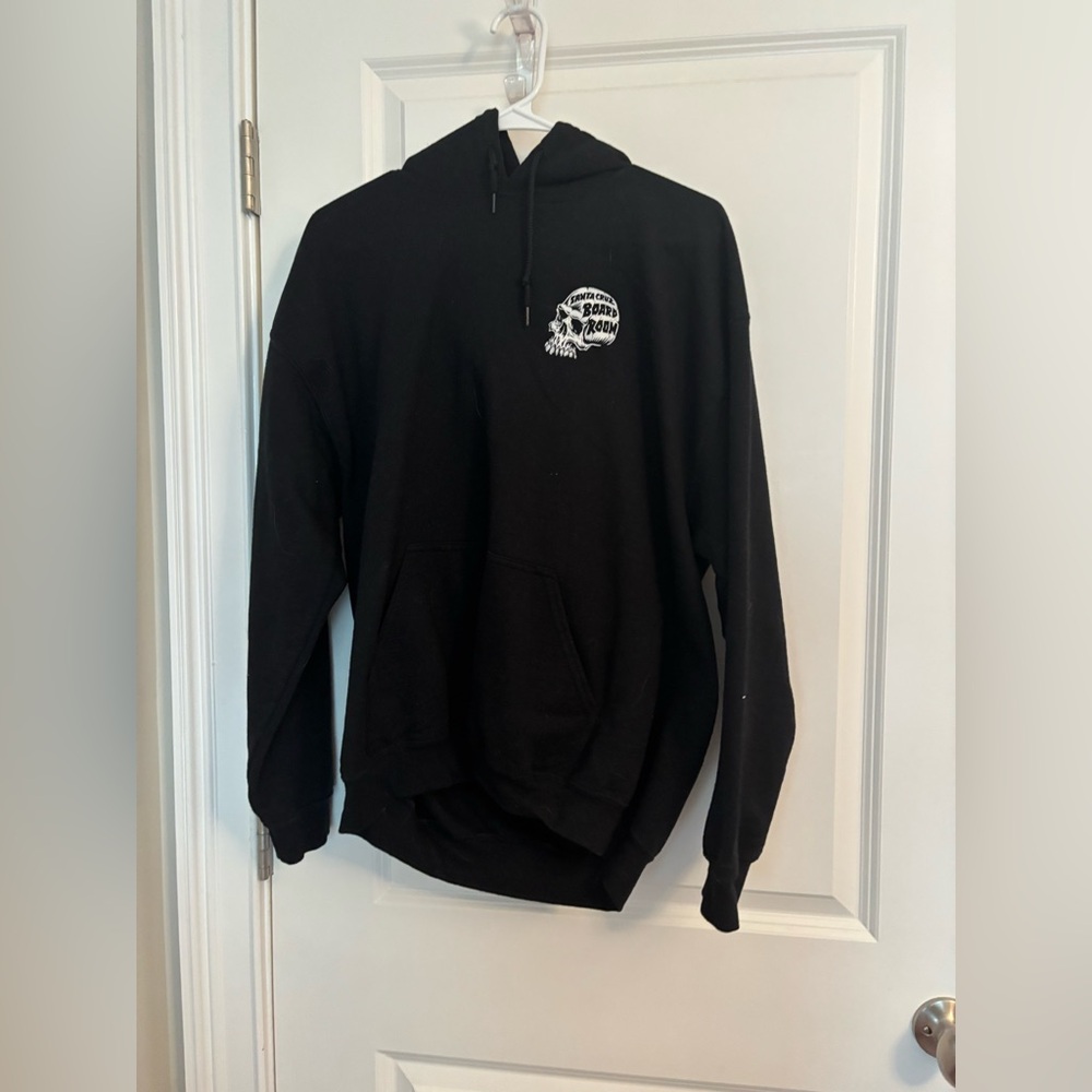Black Graphic Hoodie